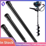 3PCS Auger Extension Drill Bits, 3/4In Shaft Earth Auger Drill Bit Extension, Garden Spiral Hole Dri
