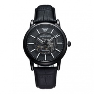 Armani Armani Watch Mechanical Heart Men's Watch Rose Gold Skeleton Watch Belt Mechanical Watch AR60