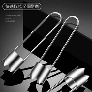 Pemarut Sayur Keluli Tahan Karat Dapur Buah Pear Bulat Pemarut Lada Hijau Alat Penyingkiran Teras Pe