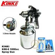 KINKI K88-6 1000cc Spray Gun 1.5mm Nozzle Suction Sprayer / Paint Sprayer /Air Paint Gun