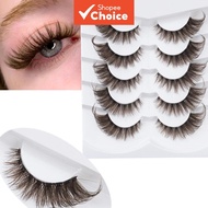 Transparent Stem Brown Lashes: Slanted Fly Design for Almond Eyes — Game-Changing Shine Must-Have