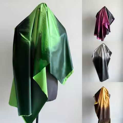 Temperature Sensitive Color Changing Fabric for Diy Sewing Multi Colored Down Jacket Clothing Design