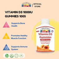 *NEW* 21st Century Vitamin D3 1000iu(25mcg) 100 Gummies
