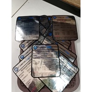 Vespa warning stickers