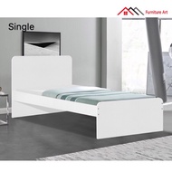 ⁂ ≛ Furniture Art Design Wooden Single bed frame / Katil Bujang / Katil Budak / Katil Kayu/ Bed Frame/ Katil FA1022