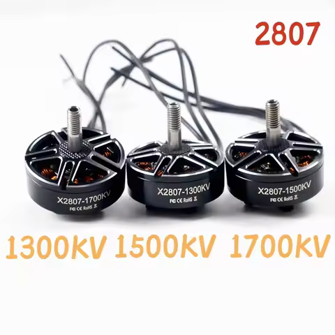 New X2807 Motor 1300KV/1500KV/1700KV 6S Brushless Motor For FPV Freestyle 7inch Long Range LR7 Drone