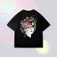 Kaos Oversize Washed Coldplay | Oversize T-Shirt | Kaos oversize | Kaos Oversize Hitam | Kaos Konser