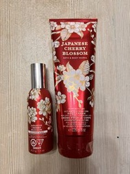 Bath & Body Works Body Cream&Room spray (Japanese cherry blossom)