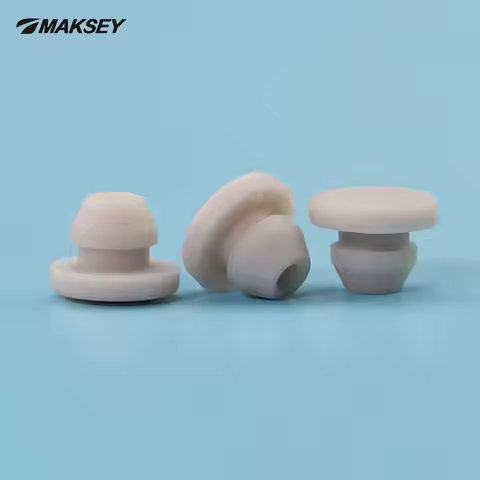 MAKSEY 10/5/2/1pc Silicon Seal Gasket Silicone Rubber T plug Stopper Round Hole Masking Cover High T