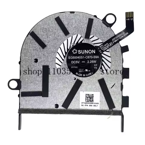 Replacement CPU Fan for Lenovo Ideapad 710S Plus-13ISK 710S Plus-13IKB 710S Plus Touch-13IKB Series 