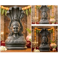 ANGALA AMMAN Head / KARUMARIAMMAN Head / Face Idol / Statue - Magnetic Surface Underneath