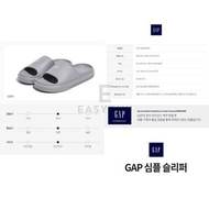 🇰🇷 KOREA GAP Gary colour Grey colour EVA SOFT WALKING SLIPPERS flips-flops 韓國 GAP 2023年 灰色 最新款式 EVA 