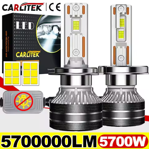 5700W K5C H7 H4 H11 LED Car Headlights H1 H8 9005 HB3 9006 HB4 9012 880 881 H27 9007 9008 H13 4300K 