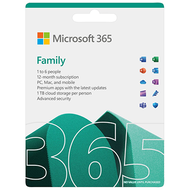 Phần mềm Microsoft 365 Family 6GQ-00083 + AI Copilot (Tối đa 6 người, 12 tháng, 1TB OneDrive/5 thiết