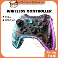 S03 Wireless Gaming Controller Bluetooth + USB 2.4G Support Android I0S PC Laptop TV Gamepad Joystic