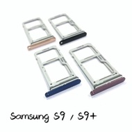 Tempat Dudukan Slot Simcard Simtray Sim Tray Samsung S9 G960 - S9 PLUS G965 DUAL SIM