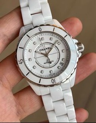 有保卡 Chanel watch J12 38cm 帶鑽