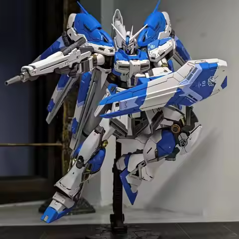 HOT RG 1/144 Hi-Nu Gundam Assembly Model Kit With Water Decals No Bracket Action Figures Desktop Orn