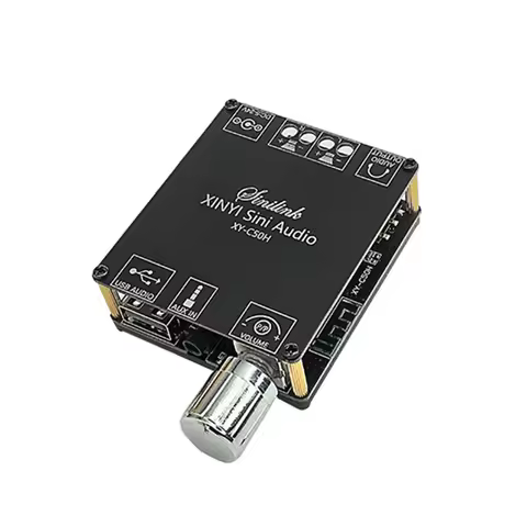 XY-C50H 50Wx2 Bluetooth 5.0 HiFi Wireless Audio Digital Power Amplifier Board TPA3116D2 Dual Channel