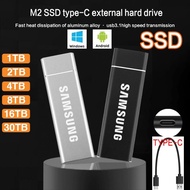 SSD 1TB 4TB 8TB 16TB 30TB 60TB 128TB USB3.1 portable external hard drive