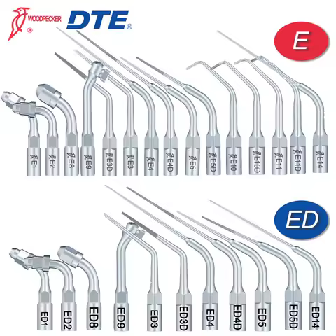 Woodpecker DTE Dental Ultrasonic Scaler Tip Scaling Cleaning Head Dentistry Equipment it For EMS NSK