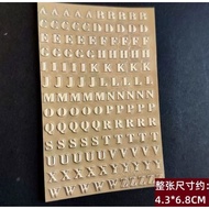 Custom Letter Addition - Maximum 8 Letters