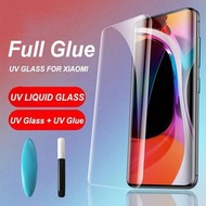 Xiaomi Mi 11 UV 3D 小米 鋼化膜玻璃保護貼 全屏全覆蓋全貼身 指紋解鎖通用 Compatible with in-Display Fingerprint Sensor, 3D Full Adhesive UV Glue Curved Edge to Edge Saver Case Friendly Full Coverage Tempered Glass Film Protective Cover Screen Protector