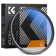 K&F Concept CPL Filter Ultra Slim Optics Multi Coated Circular Polarizer Polarized Filter for Camera