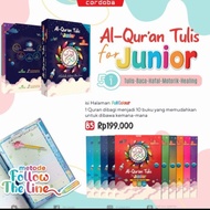 Alquran Tulis For Junior 30Juz, AlQuran Belajar Menghafal Menulis Anak