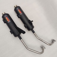 King drag exhaust power pipe silent killer for Mio sporty Mio soul i click 125/150 aerox NMAX beat e