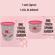 Tupperware 2Pcs Spring Garden One Touch Set