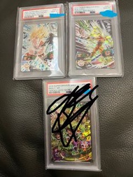 日版 龍珠英雄卡 龍珠卡 psa