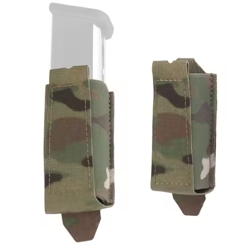 ARC Small Tool Bag Tactical Single Magazine Pouch 9mm .45acp Mag Holster Outdoor Flashlight Pouch To