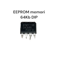 ATMEL EEPROM Memory 64KB AT24C64 2.7-5.5v DIP-8