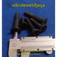 Flat Tapered Bolt L steel lock 14 TIRUS length 3cm 4cm 5cm 6cm versunk bolt L steel M10 10mm oversen