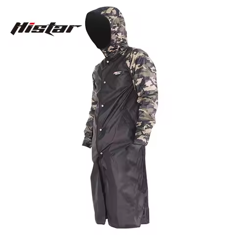 HISTAR Fishing Raincoat Type-Long Waterproof Thin Oxford Cloth Soft TPU Fabric Lightweight Hot Selli