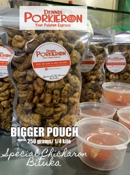Dennis Porkieron 250g Special Chicharon Bituka. HINDI BUMIGAT DAHIL SA SEBO ng MANTIKA. With Special