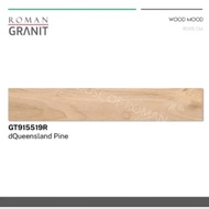 Roman Granit Kayu 15x90/dQueenslan Pine/Granit Lantai Motif Kayu
