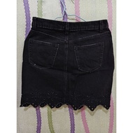 Preloved HnM denim jeans skirt