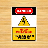 High Voltage Stickers High Voltage Stickers High Voltage Danger Stickers High Voltage Electrical Sti