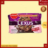 Lexus Dark Choc Cookies Biscuit Chocolate 189g