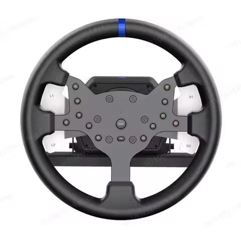 Force Feedback Racing Game Steering Wheel, Multi-console Computer Universal Simulation Driving Equip