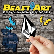 A67 VOLCOM/ STICKER BEAST ART