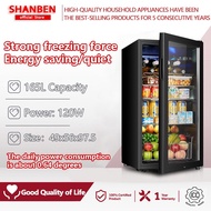 SHANBEN 165L household refrigerator fresh-keeping cabinet ice bar wine fresh-keeping cabint