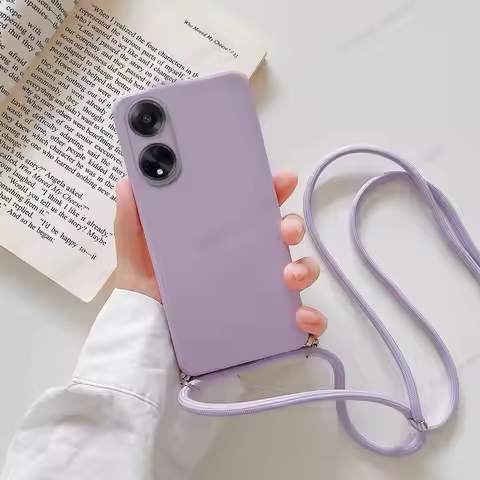 Case For Oppo A98 A97 A96 A95 A94 A93 A92 A91 A83 A79 A78 A77 A76 Crossbody Lanyard Cord Strap Prote