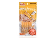 THE Cats For Cats Shrimp Salmon Scallops Bolognese Strips Cat Treats Lickable Cat Snack 6PCS