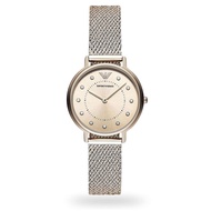 Emporio Armani AR11129 Analog Quartz Rose Gold Stainless Steel Women's Watch
