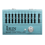 DIVATEN LED Sliders EQ Pedal ±12dB Gain/Attenuation Aluminum alloy Guitar Eq Pedal Durable Independe