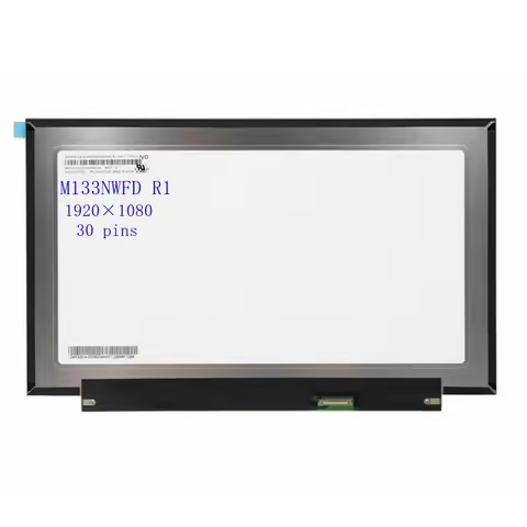 M133NWFD R1 FHD IPS matrix 30 pins 13.3"inch M133NWFD-R1 LCD Screen display