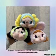 GANTUNGAN CHN POWERPUFF CRY BABY RABBIT DOLL BAG KEYCHAIN CHCBB03